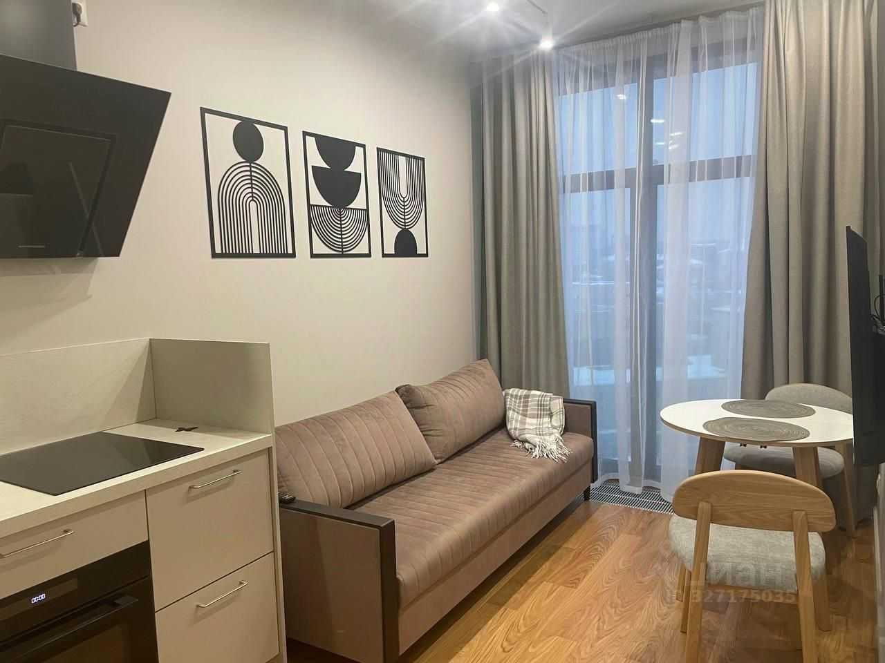 1-комнатная квартира, 37 м²