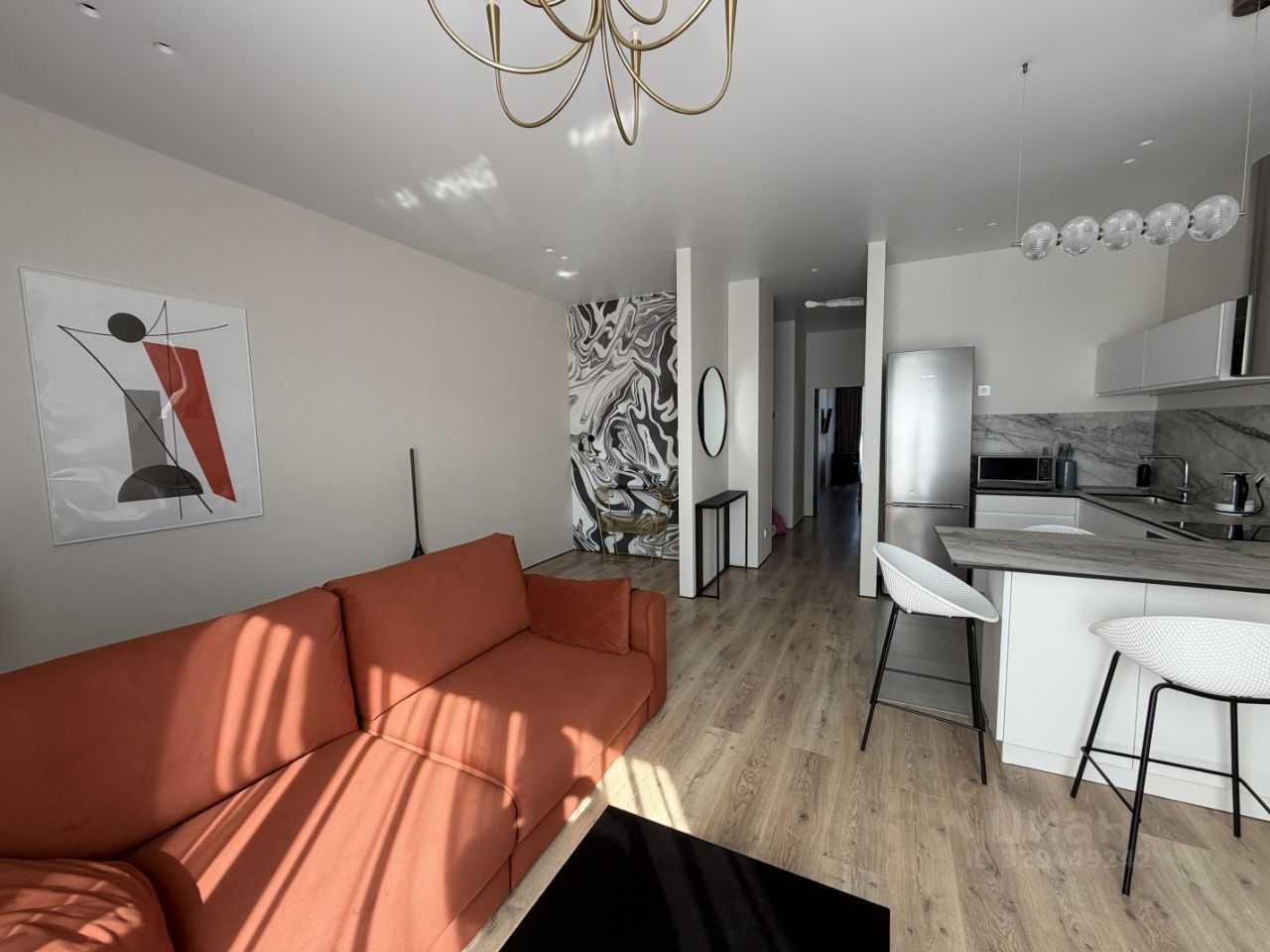 2-комнатная квартира, 61 м² — фотография 3