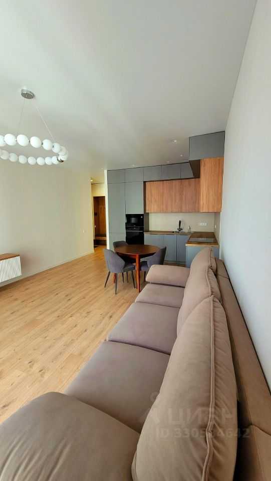1-комнатная квартира, 61,3 м²