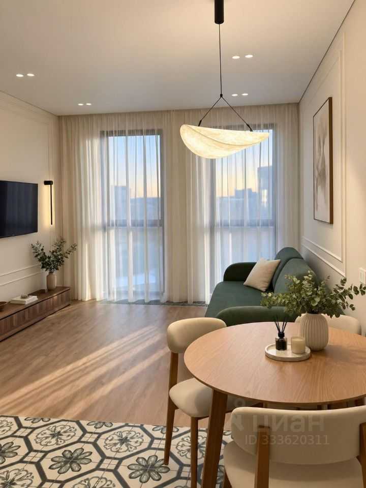 2-комнатная квартира, 60 м² — фотография 2