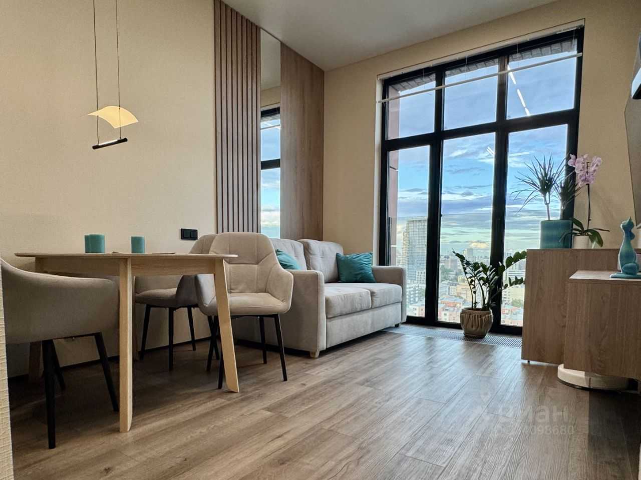 1-комнатная квартира, 38 м²