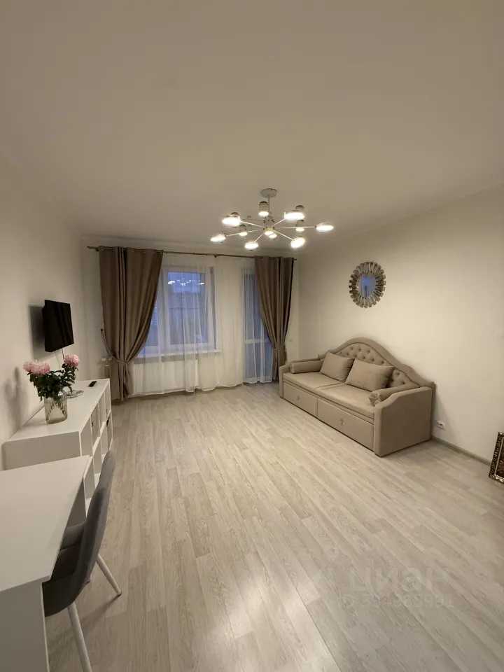 1-комнатная квартира, 42 м²