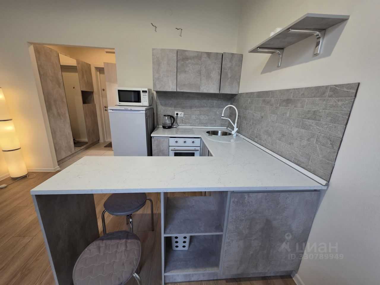 1-комнатная квартира, 22 м²
