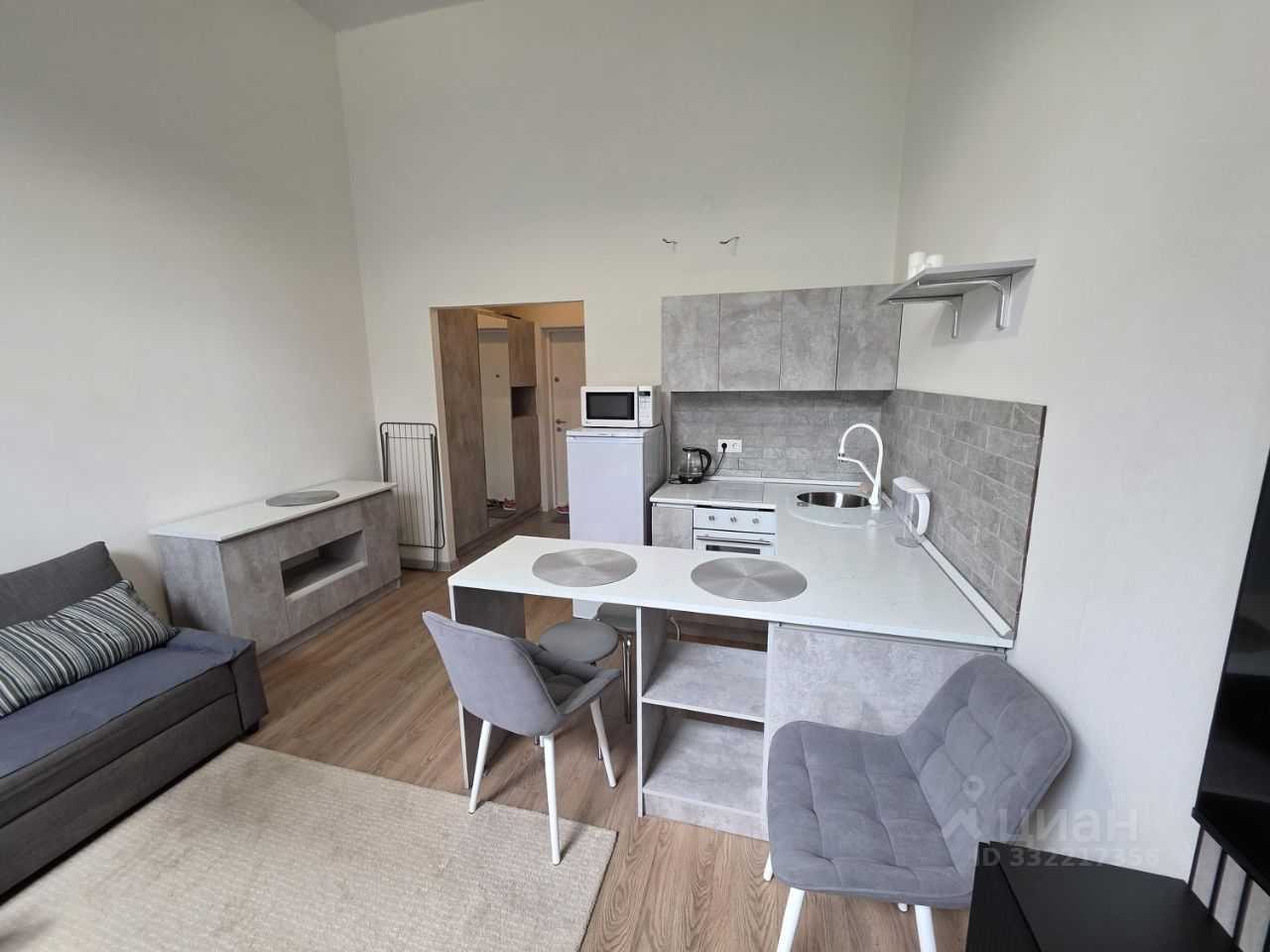 1-комнатная квартира, 22 м² — фотография 2