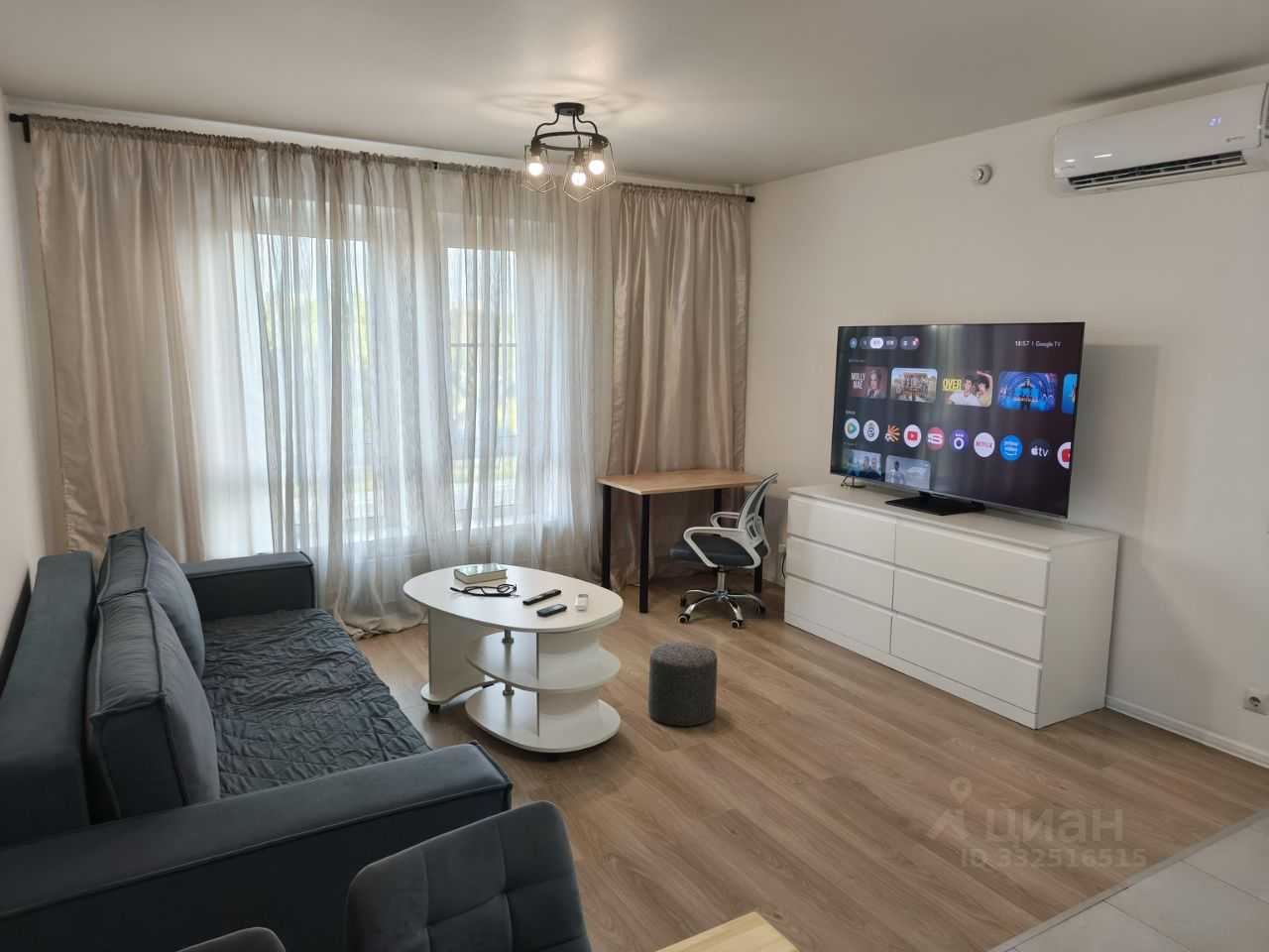 1-комнатная квартира, 41 м² — фотография 3