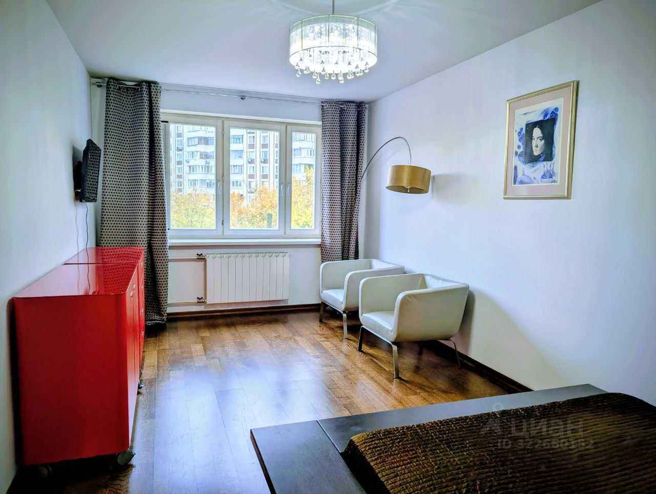 1-комнатная квартира, 38 м²