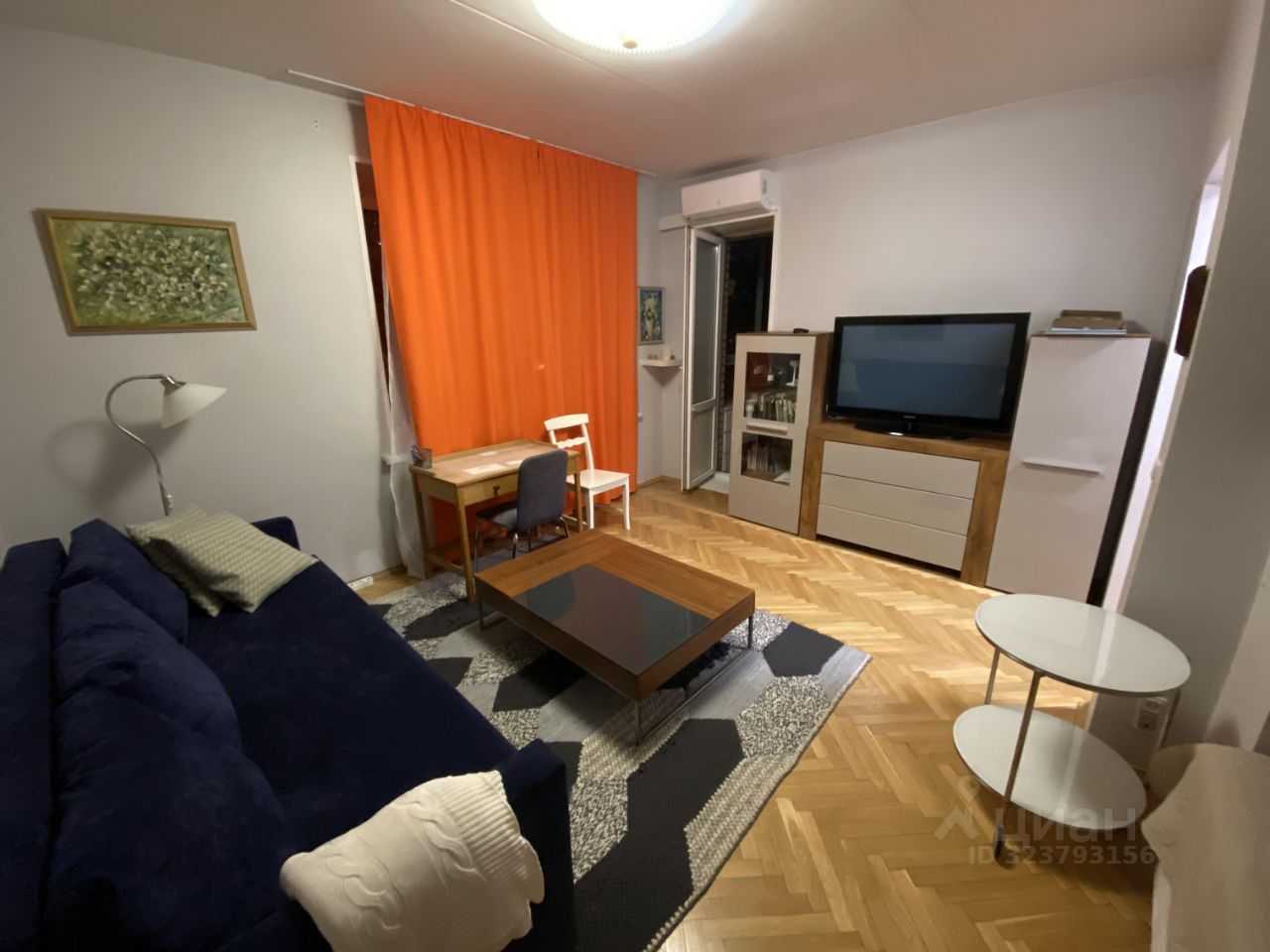 1-комнатная квартира, 42 м²