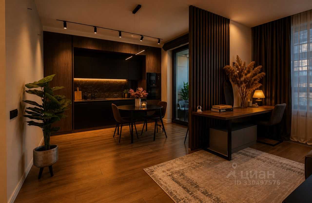 2-комнатная квартира, 70 м² — фотография 3