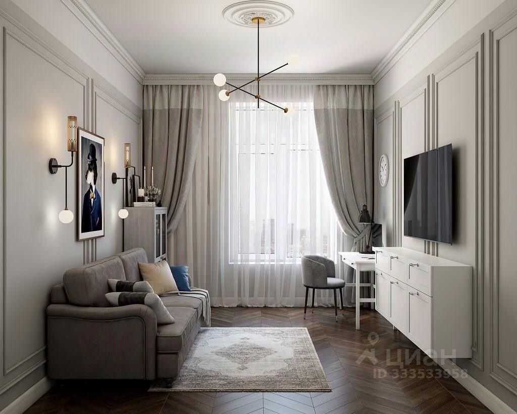 3-комнатная квартира, 85 м² — фотография 3