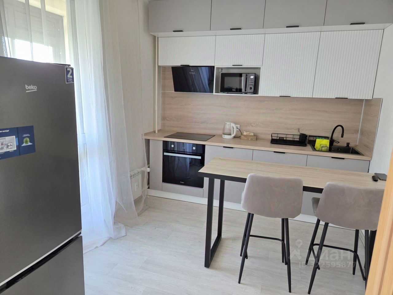 2-комнатная квартира, 60 м²