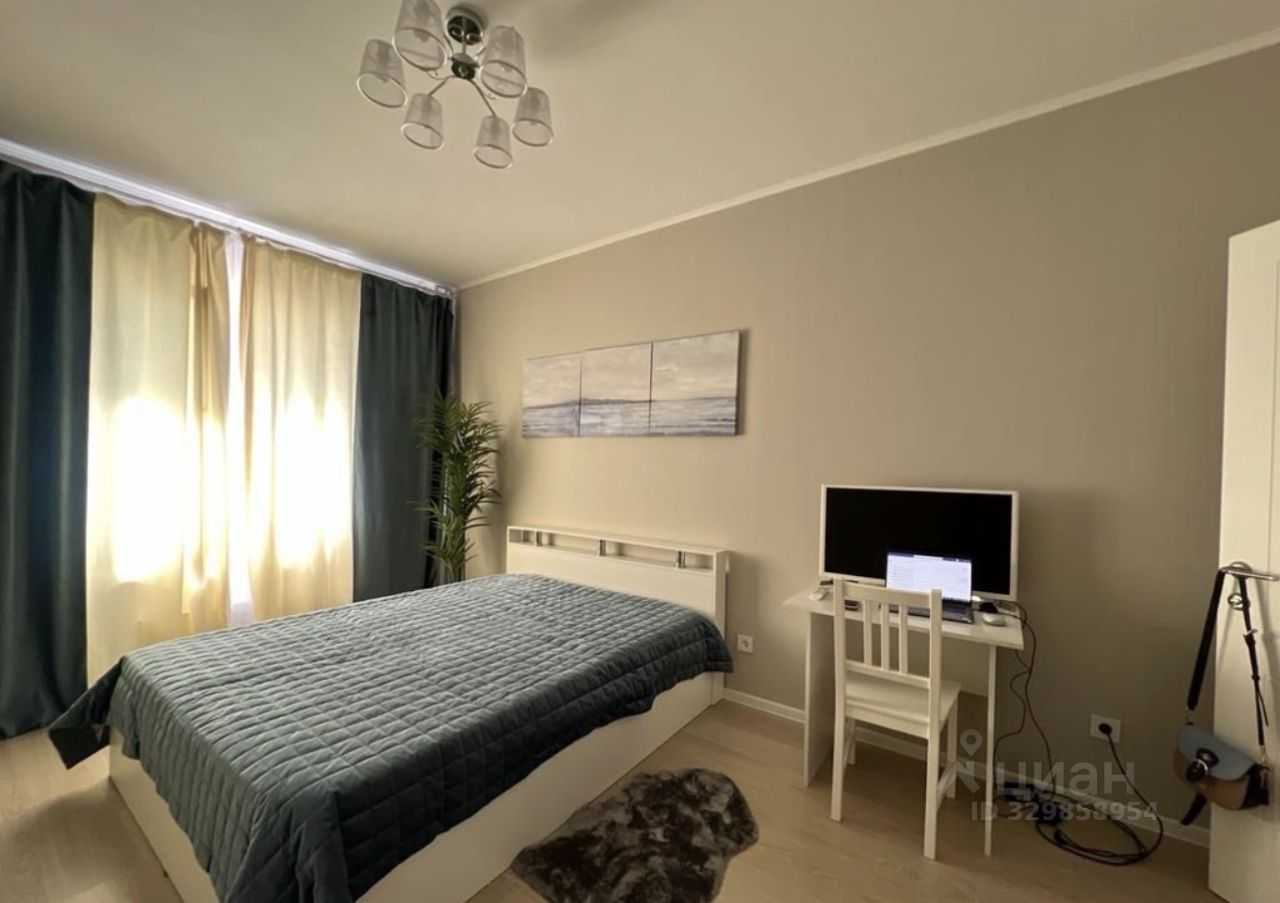 1-комнатная квартира, 38 м²