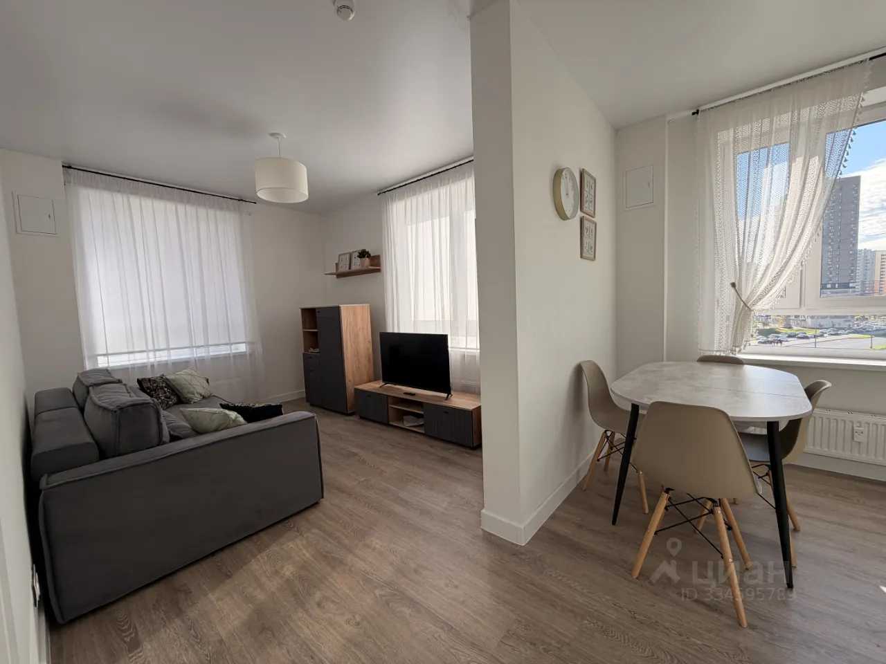 2-комнатная квартира, 40 м² — фотография 3
