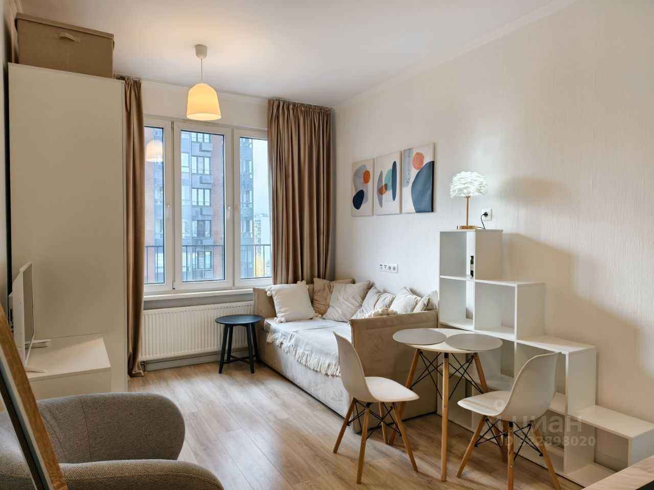 1-комнатная квартира, 22,3 м²