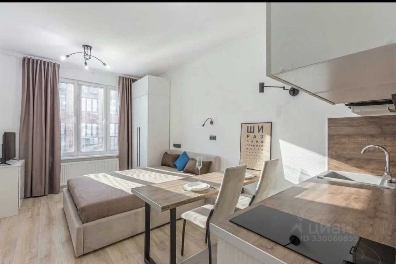 1-комнатная квартира, 22 м²