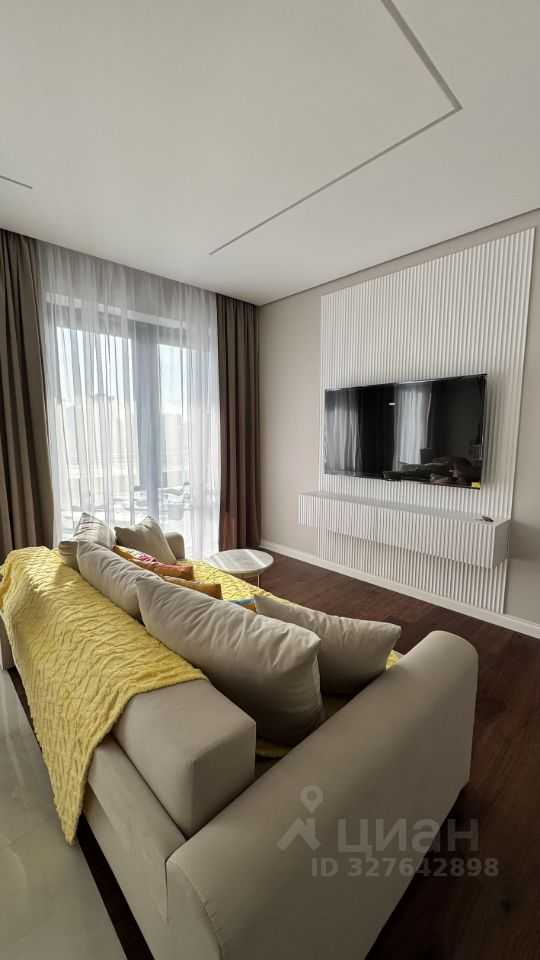 2-комнатная квартира, 74 м² — фотография 3