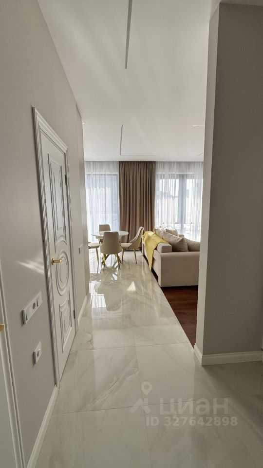 2-комнатная квартира, 74 м² — фотография 2