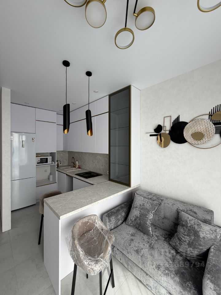 1-комнатная квартира, 46 м² — фотография 2