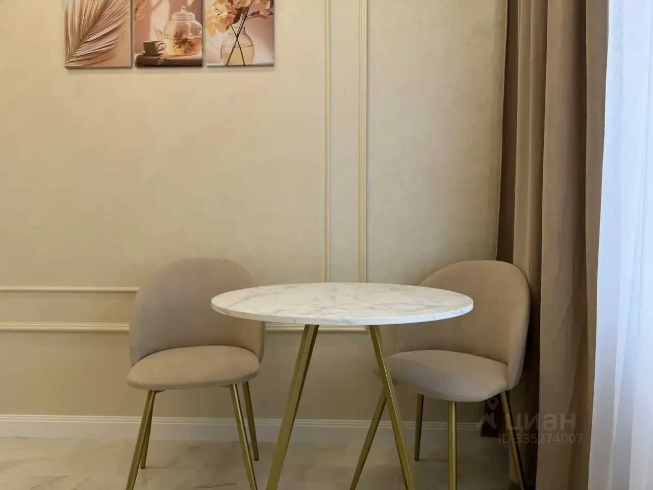 1-комнатная квартира, 50 м² — фотография 2