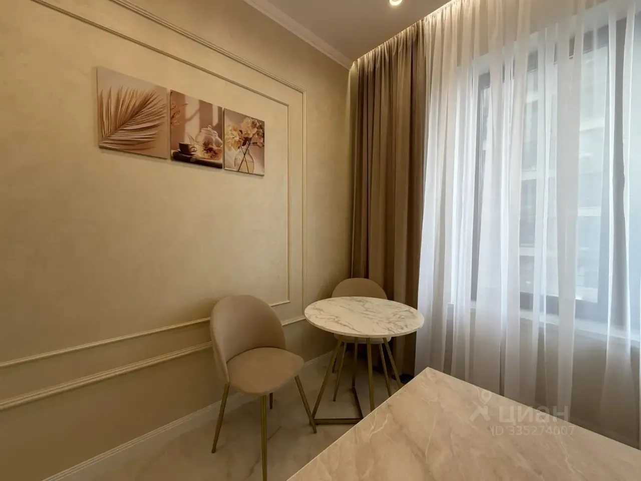 1-комнатная квартира, 50 м² — фотография 3