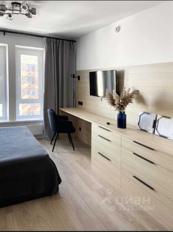 1-комнатная квартира, 39,9 м²