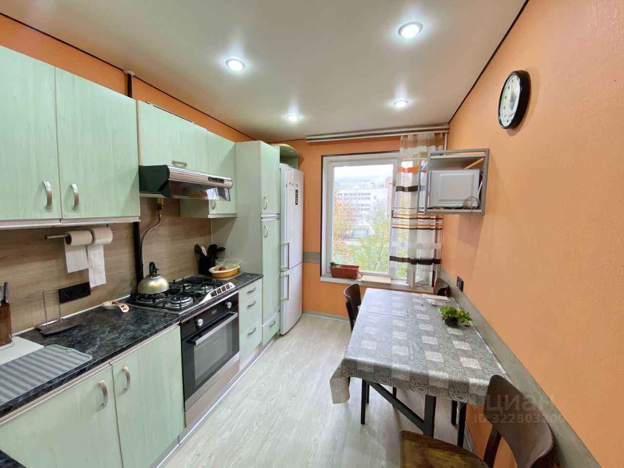 3-комнатная квартира, 62 м²