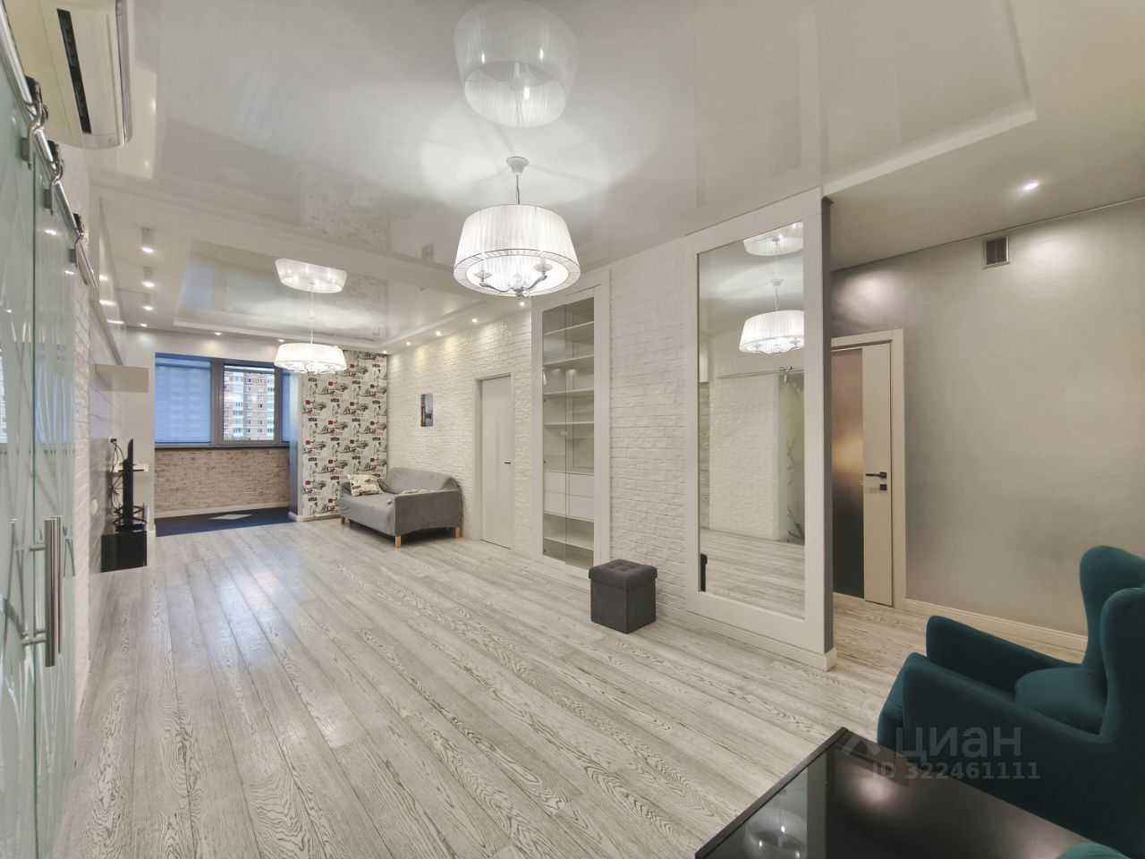 3-комнатная квартира, 115 м² — фотография 2