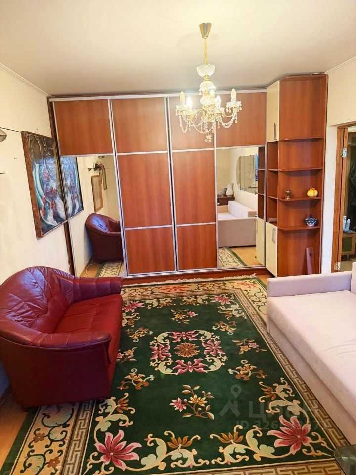 1-комнатная квартира, 38 м²