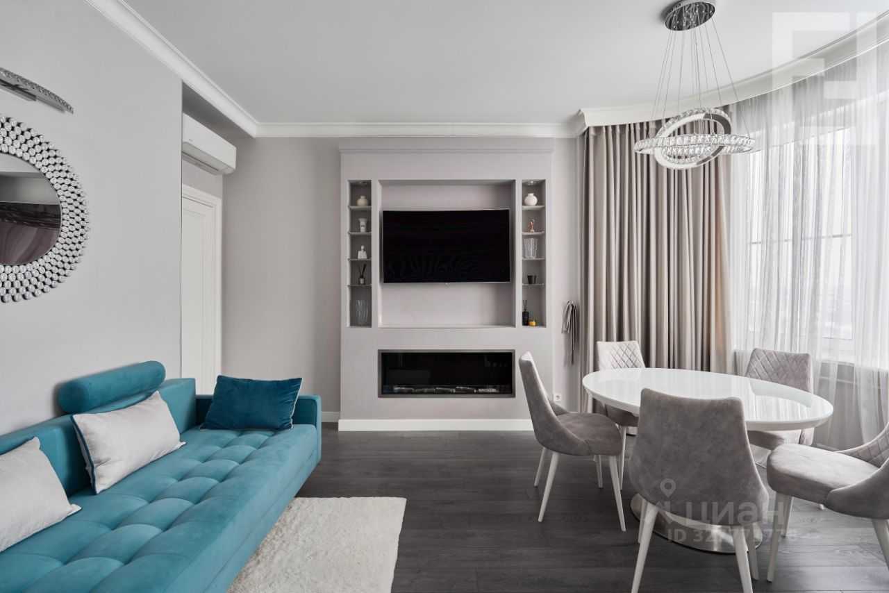 2-комнатная квартира, 80 м² — фотография 3