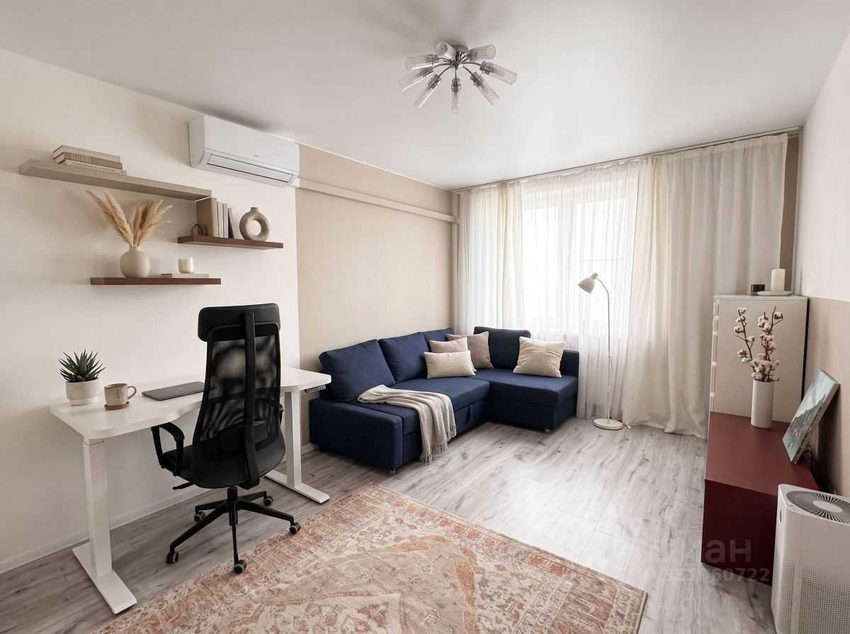1-комнатная квартира, 40 м²