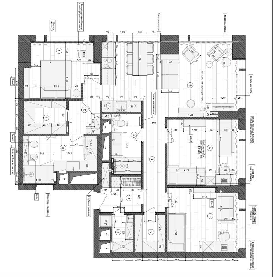 4-комнатная квартира, 105 м² — фотография 3