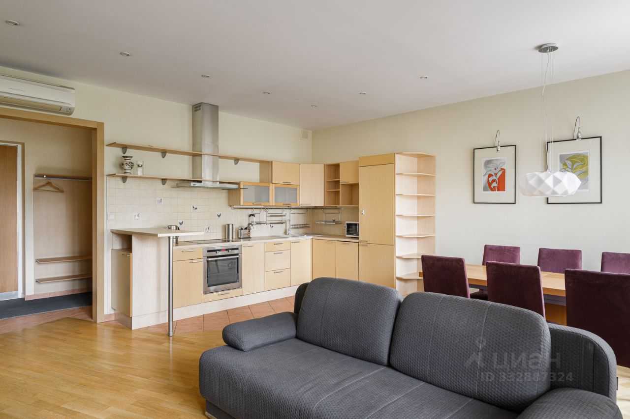 3-комнатная квартира, 121 м²