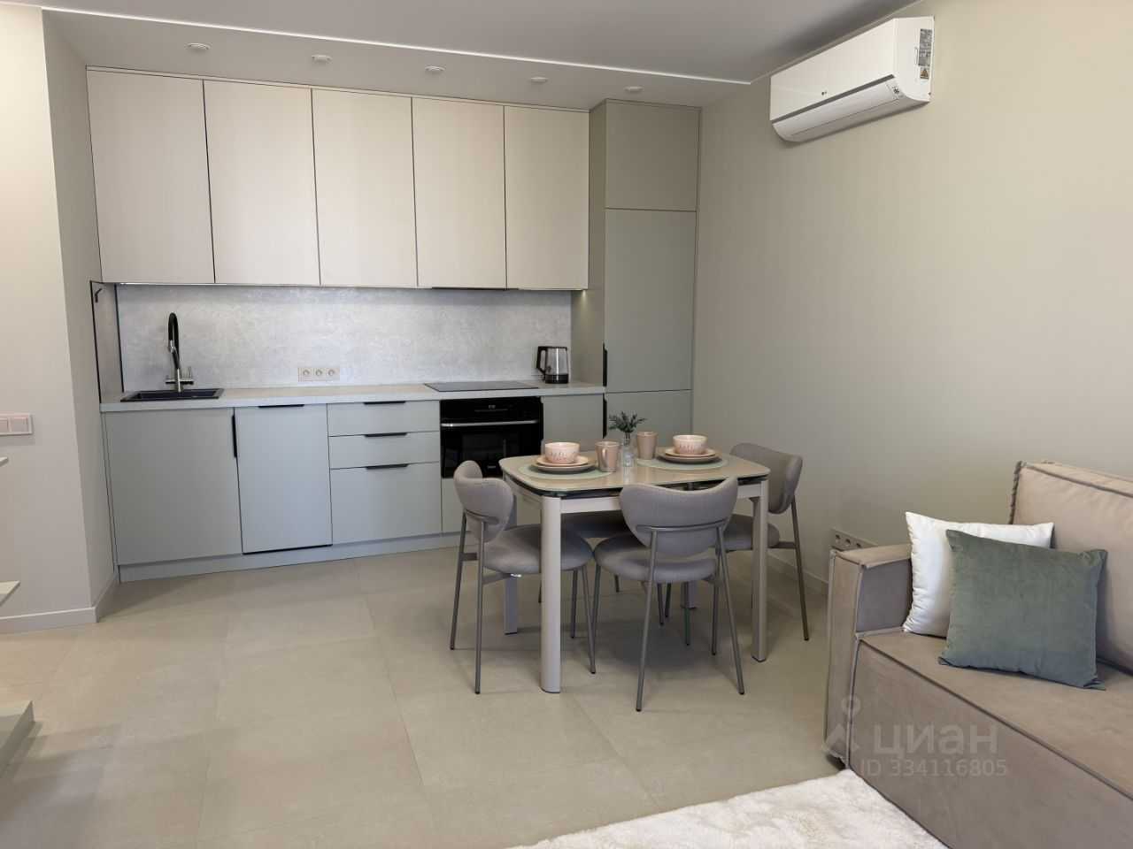 2-комнатная квартира, 43,5 м²
