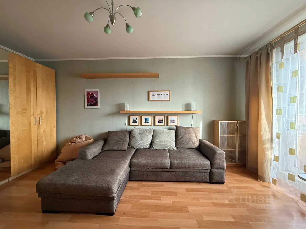 1-комнатная квартира, 40 м² — фотография 2