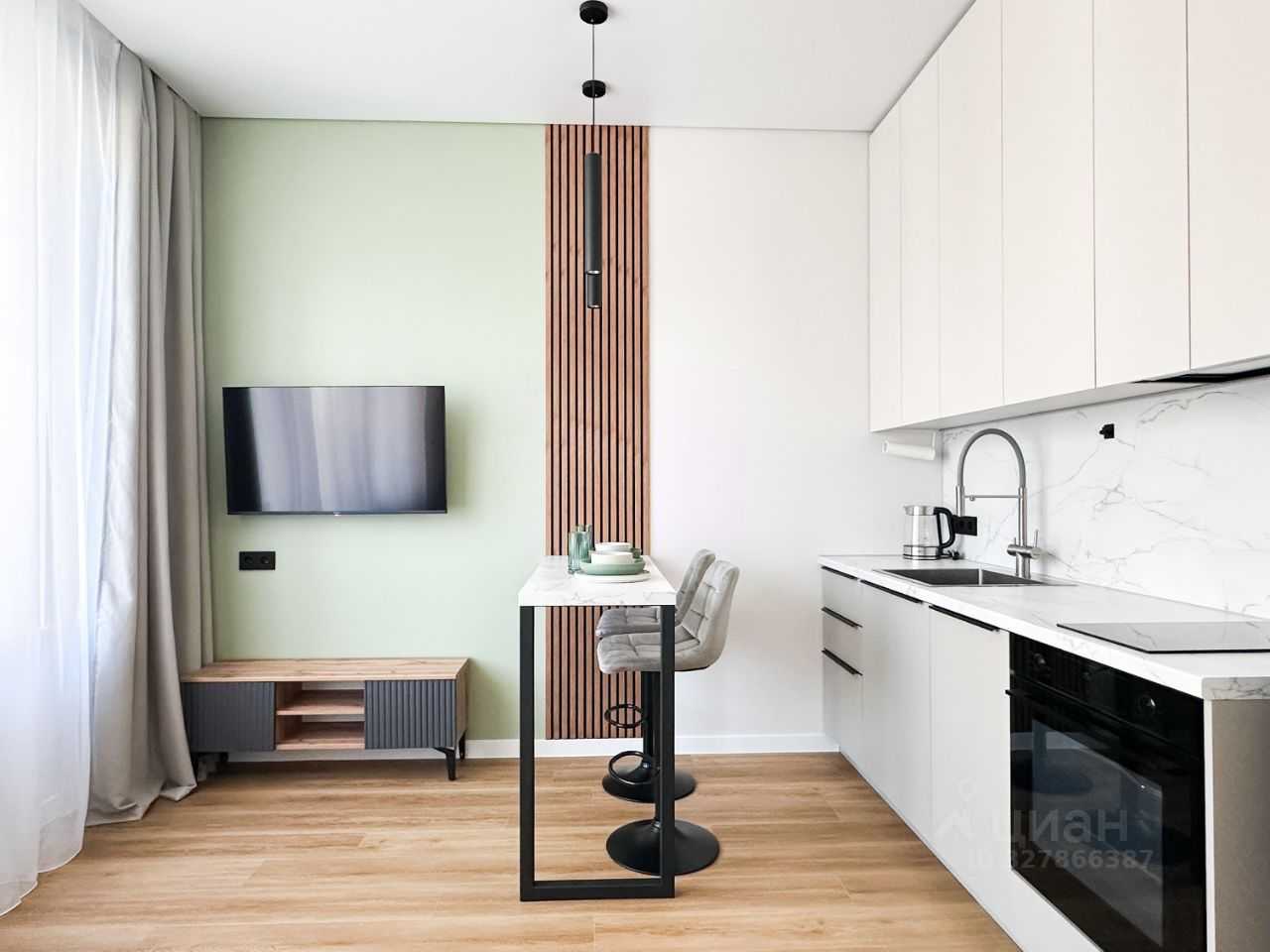 1-комнатная квартира, 23 м² — фотография 2