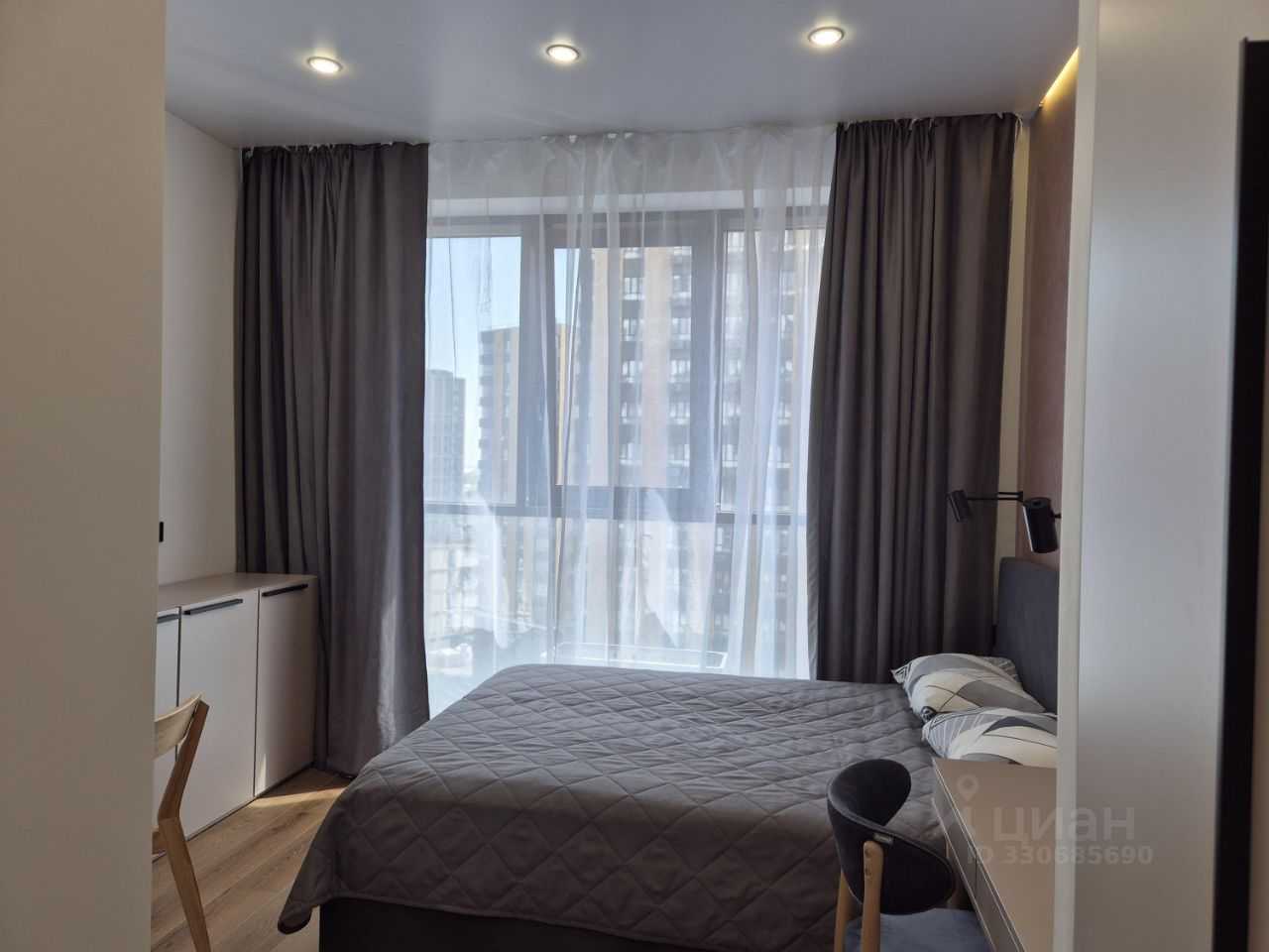 1-комнатная квартира, 21,8 м²