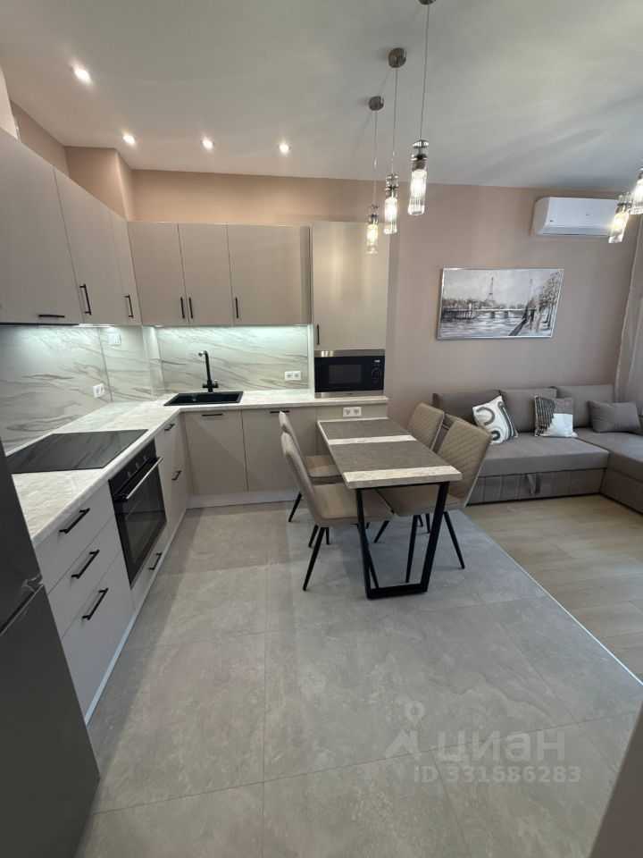 2-комнатная квартира, 56,6 м² — фотография 3