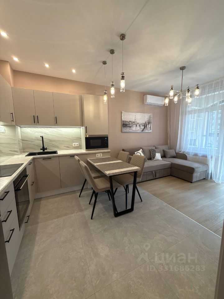 2-комнатная квартира, 56,6 м²
