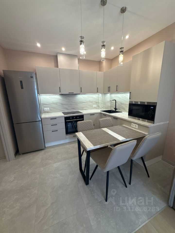 2-комнатная квартира, 56,6 м² — фотография 2