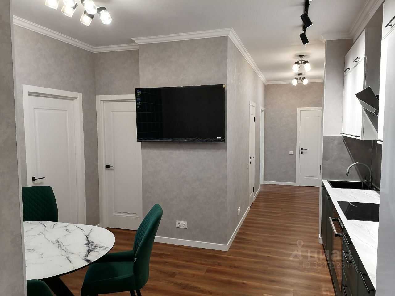 3-комнатная квартира, 76 м²