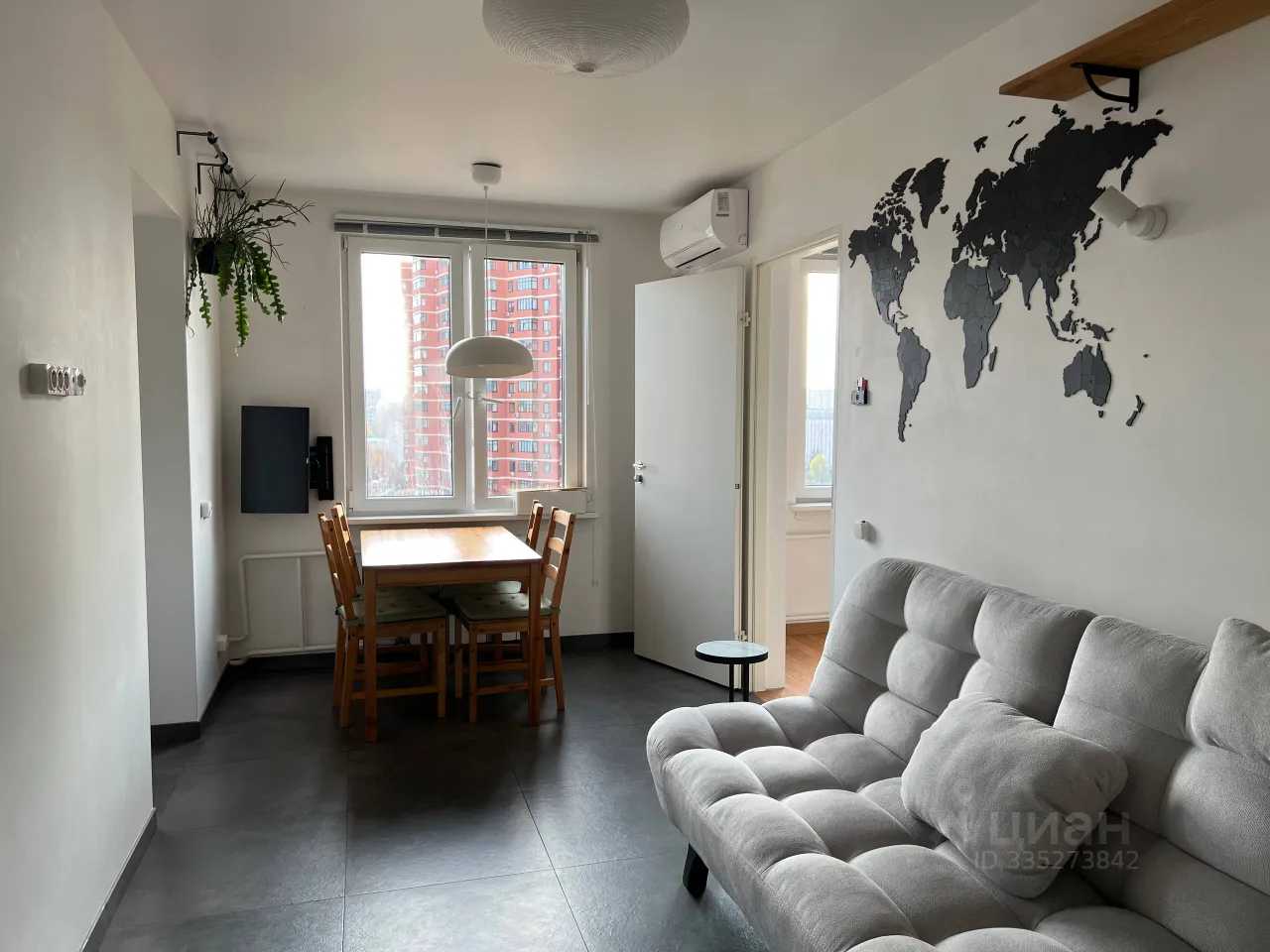 2-комнатная квартира, 45 м²
