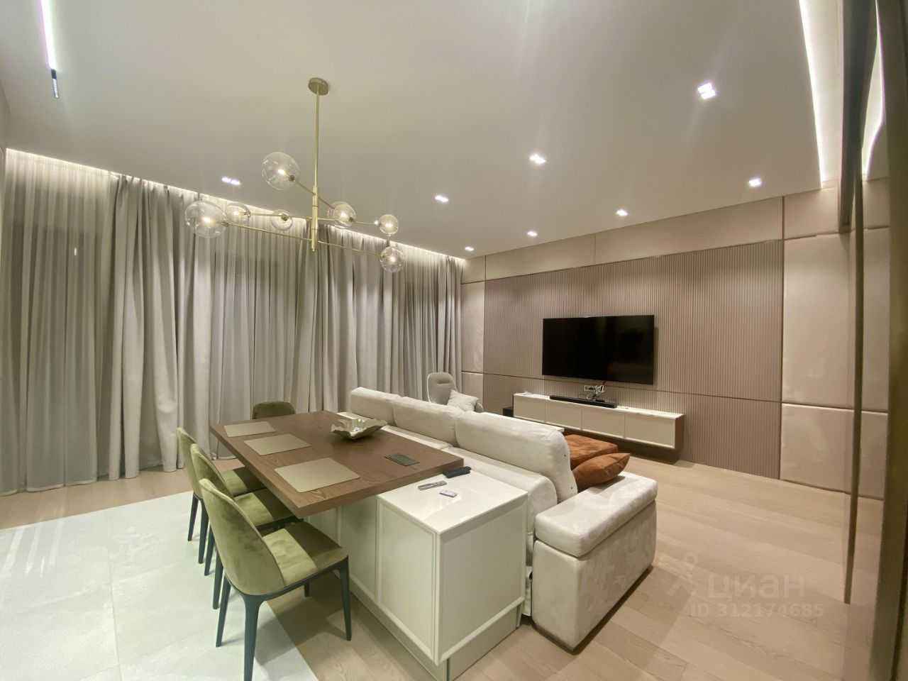 3-комнатная квартира, 96,6 м²