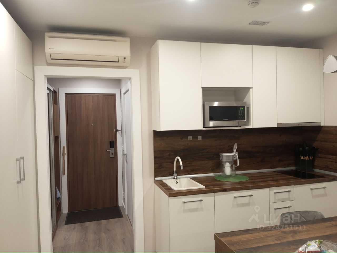 1-комнатная квартира, 27 м² — фотография 2