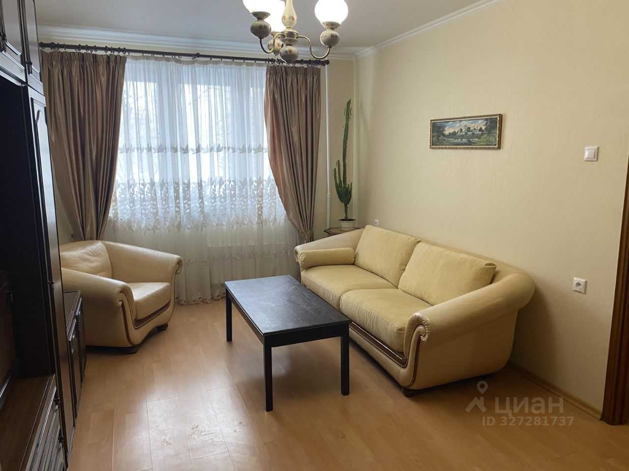 1-комнатная квартира, 38 м²