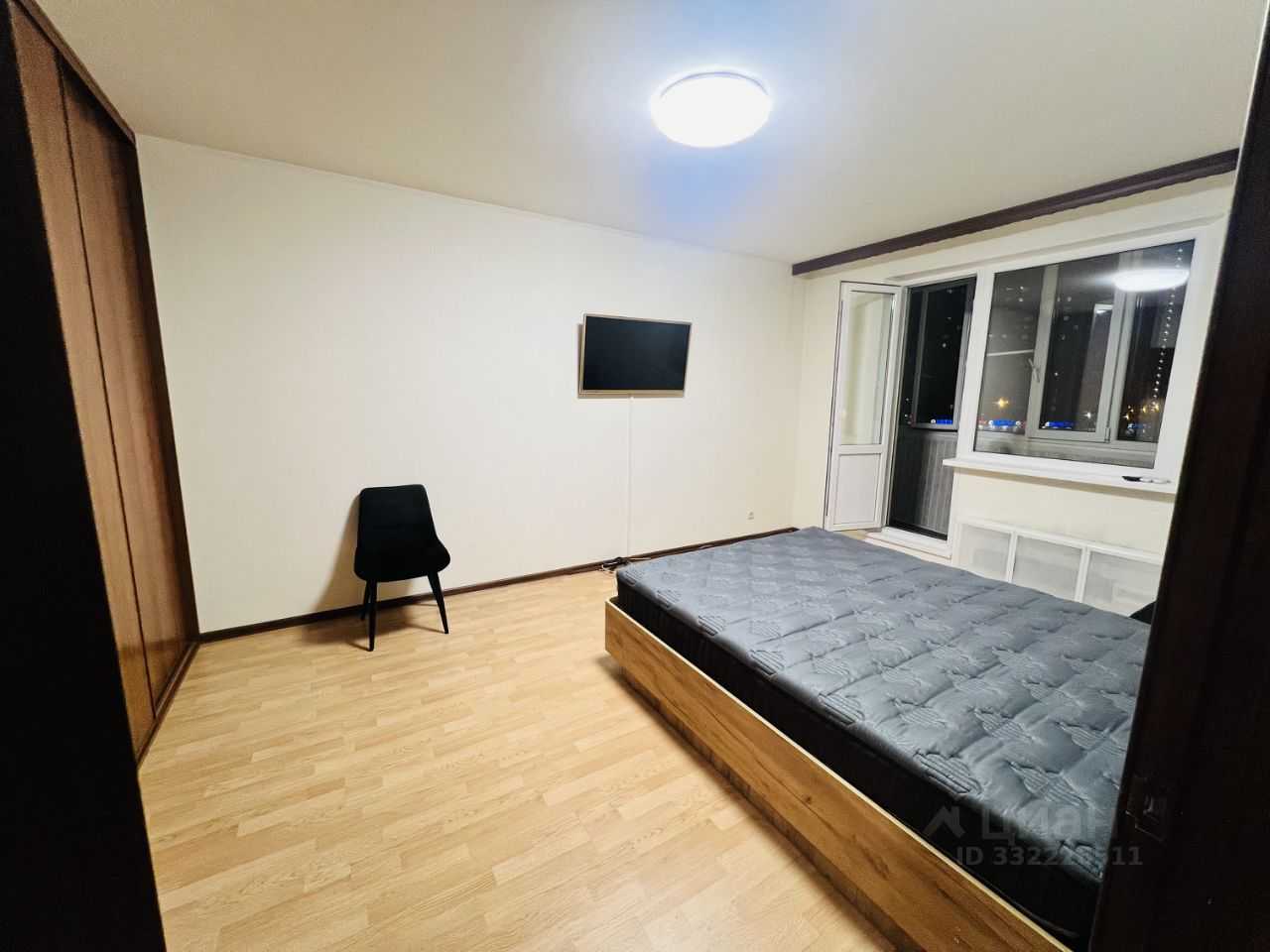 1-комнатная квартира, 39 м²