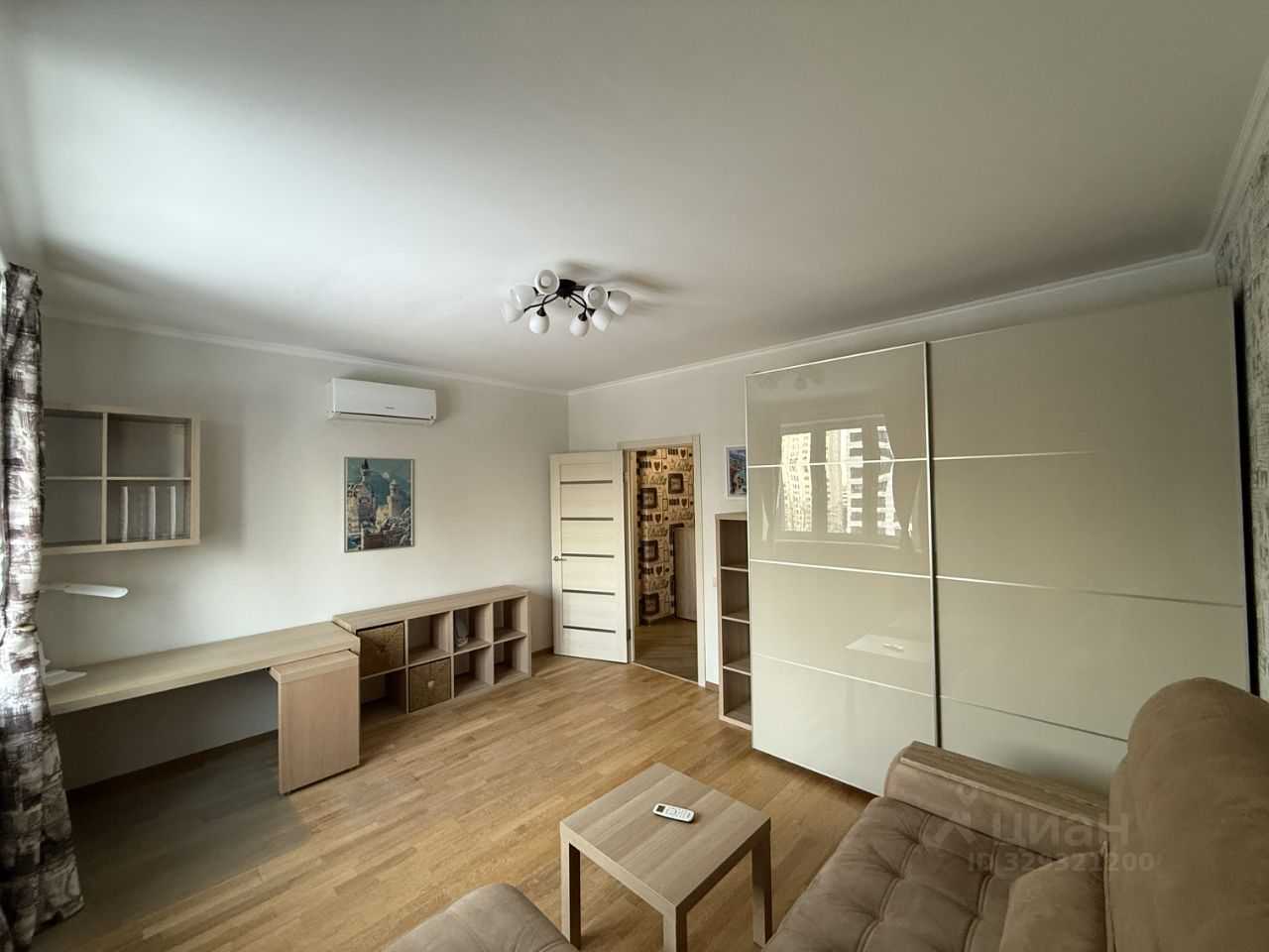1-комнатная квартира, 39,8 м²