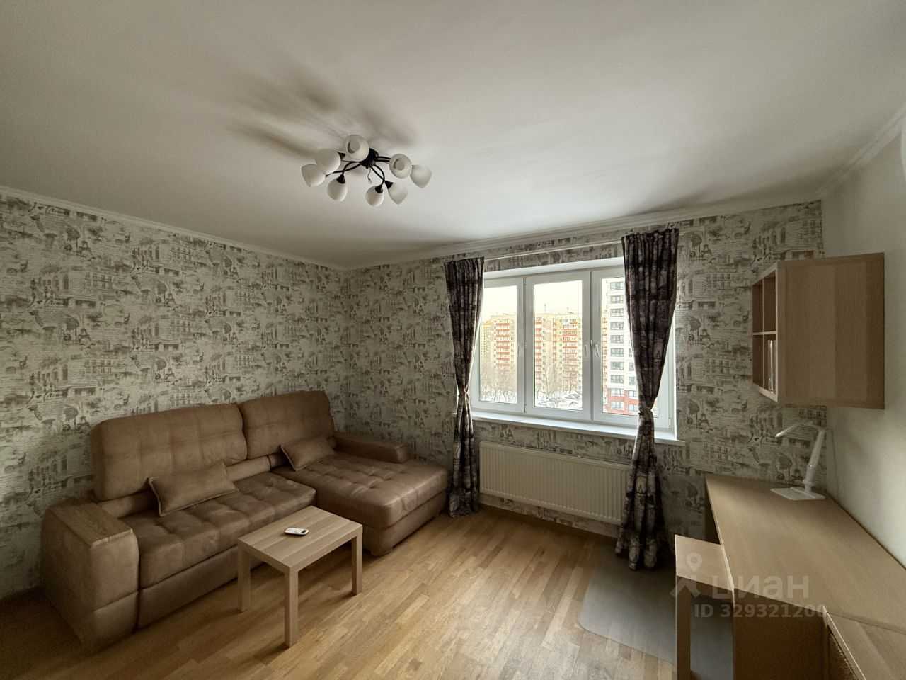 1-комнатная квартира, 39,8 м² — фотография 2