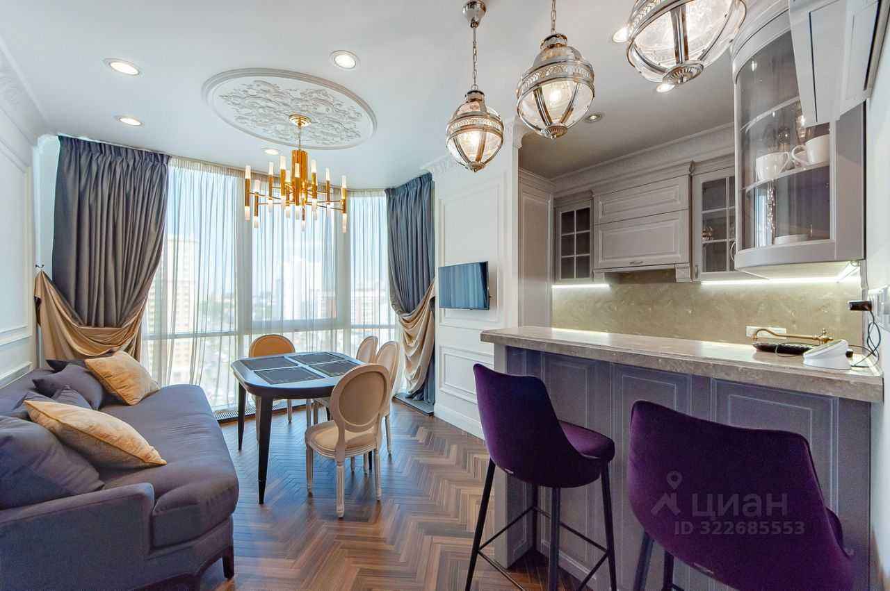 2-комнатная квартира, 55 м² — фотография 3