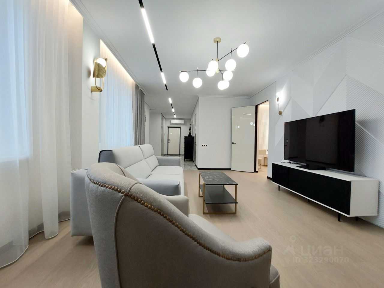 3-комнатная квартира, 115 м²