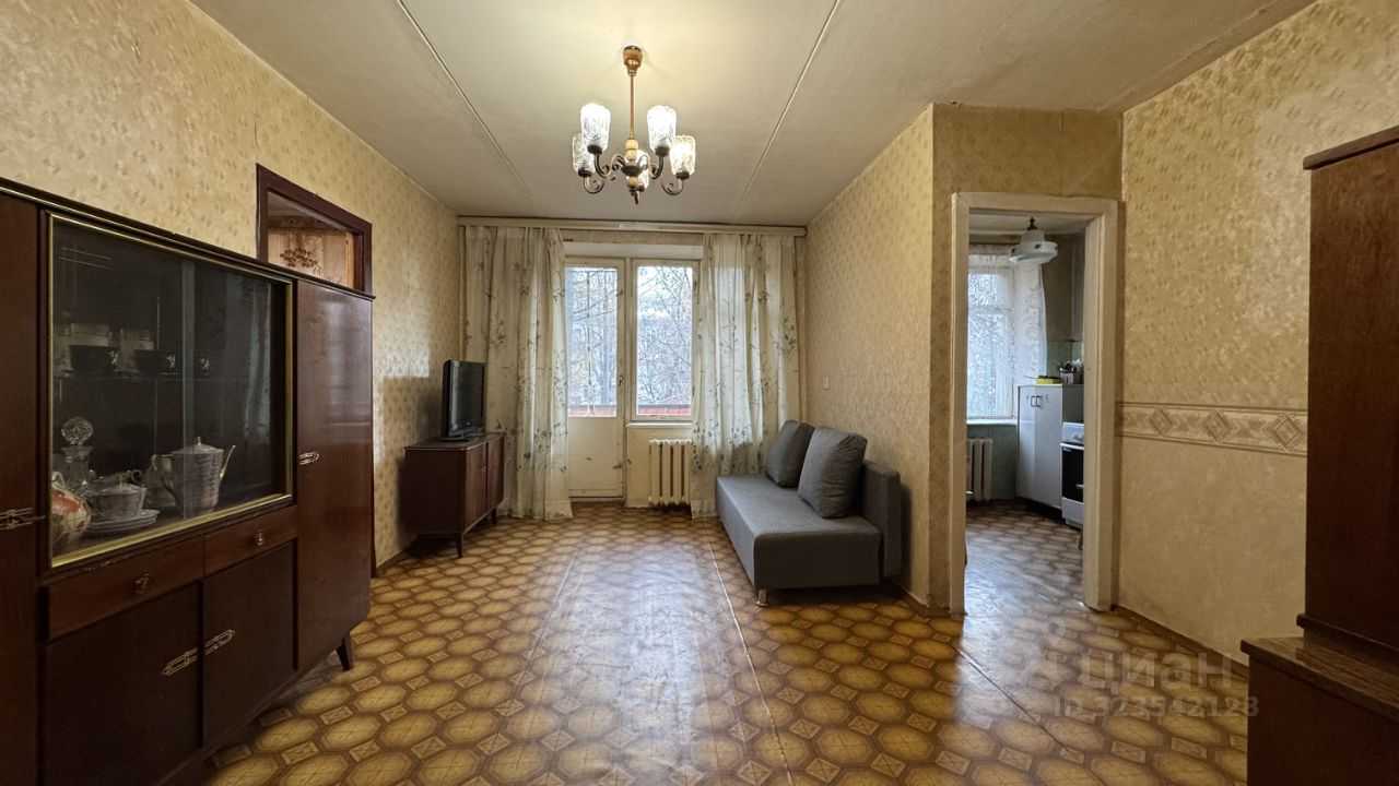 2-комнатная квартира, 42,9 м²