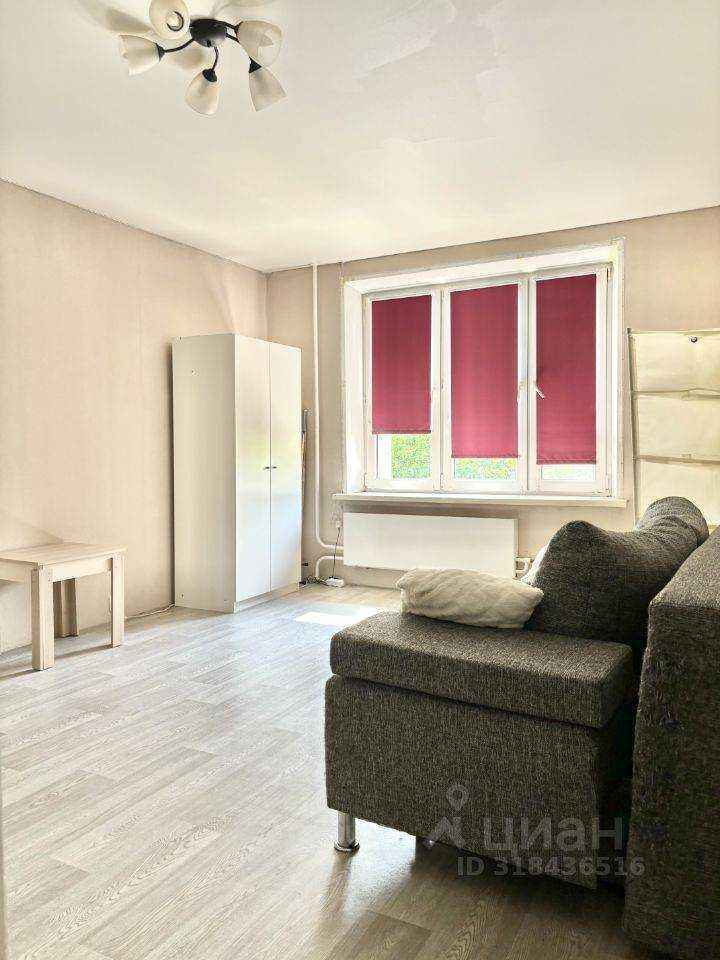 1-комнатная квартира, 35,5 м²